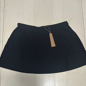 SKIMS Black Mini Skirt